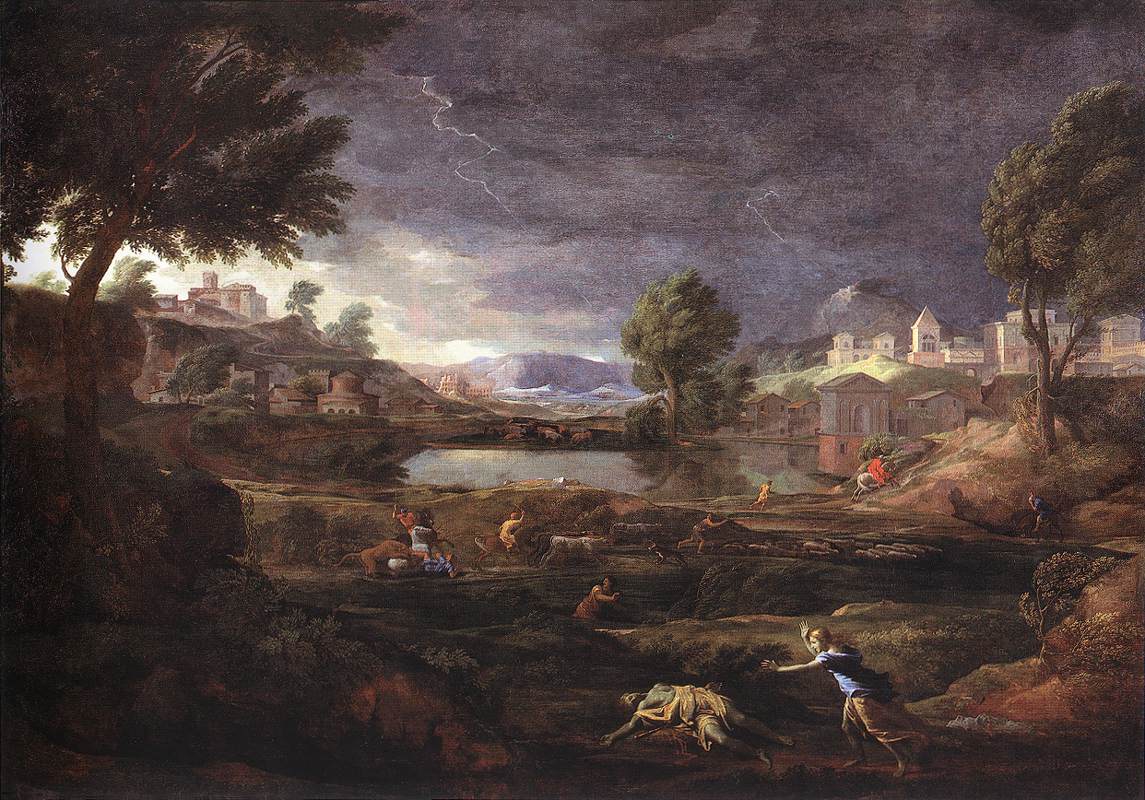 Strormy Landscape Pyramus and Thisbe